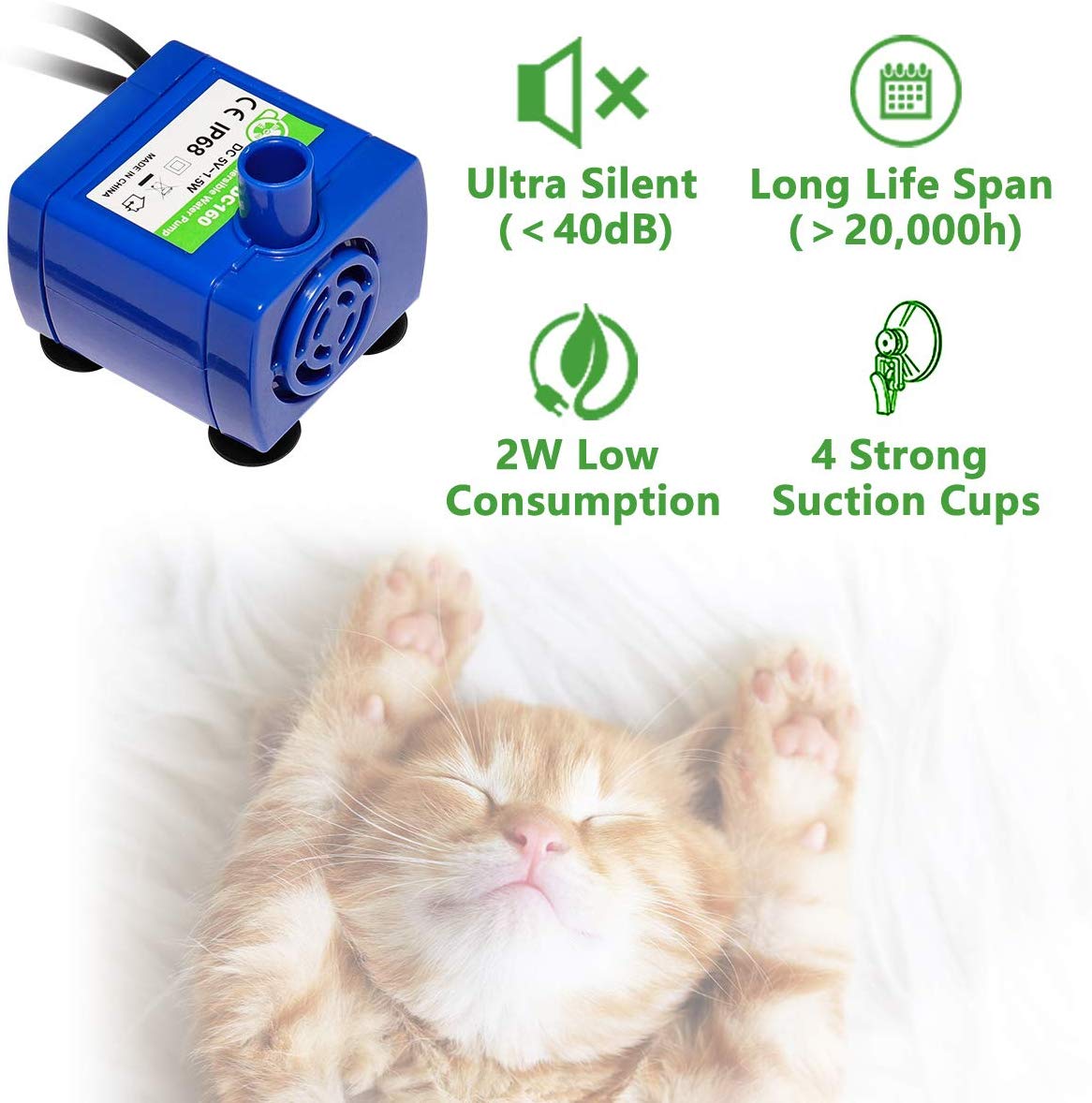 Pet Fountain Water Pump
